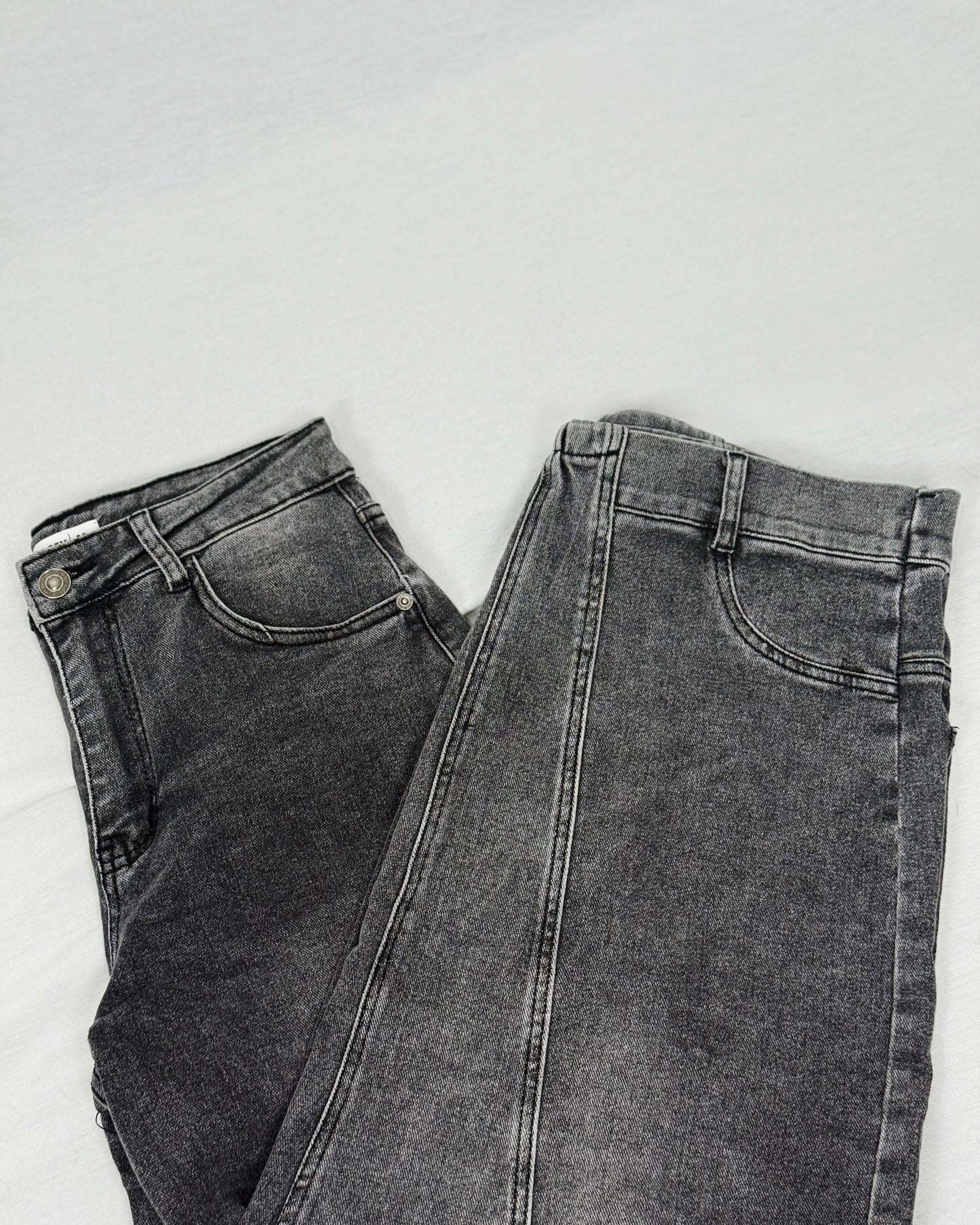 JEANS BALLOON GRIS