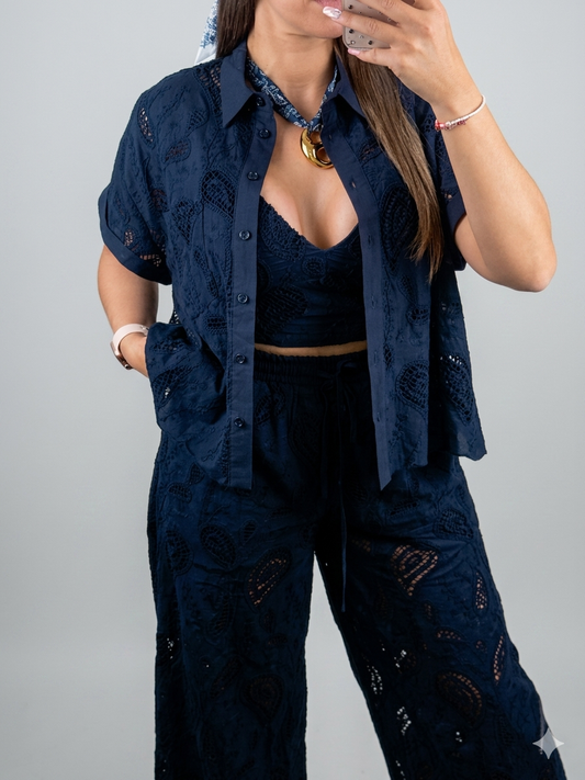 CAMISA ESTAMP BLUE LUMINA