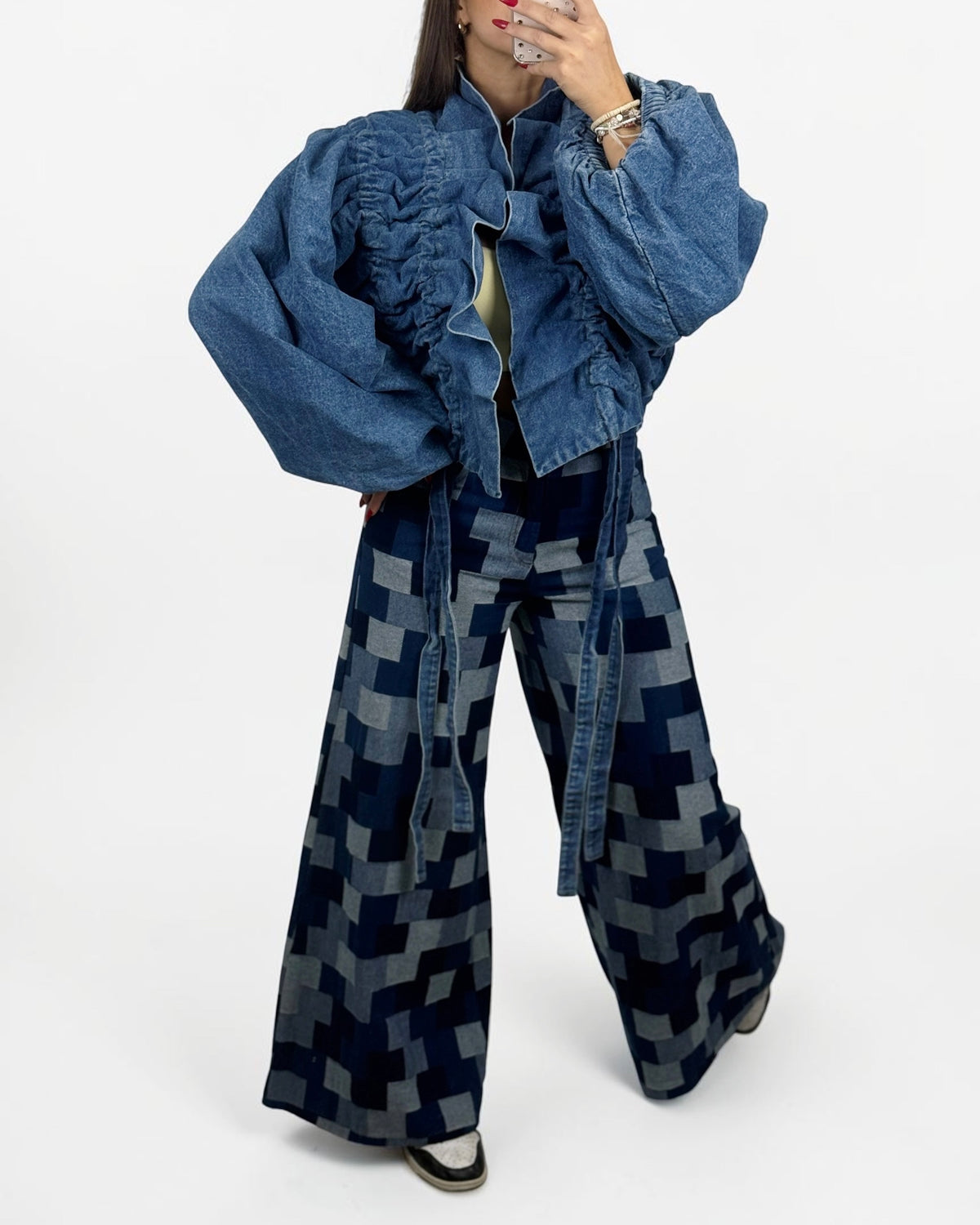 PANTALÓN DENIM MOSAIC