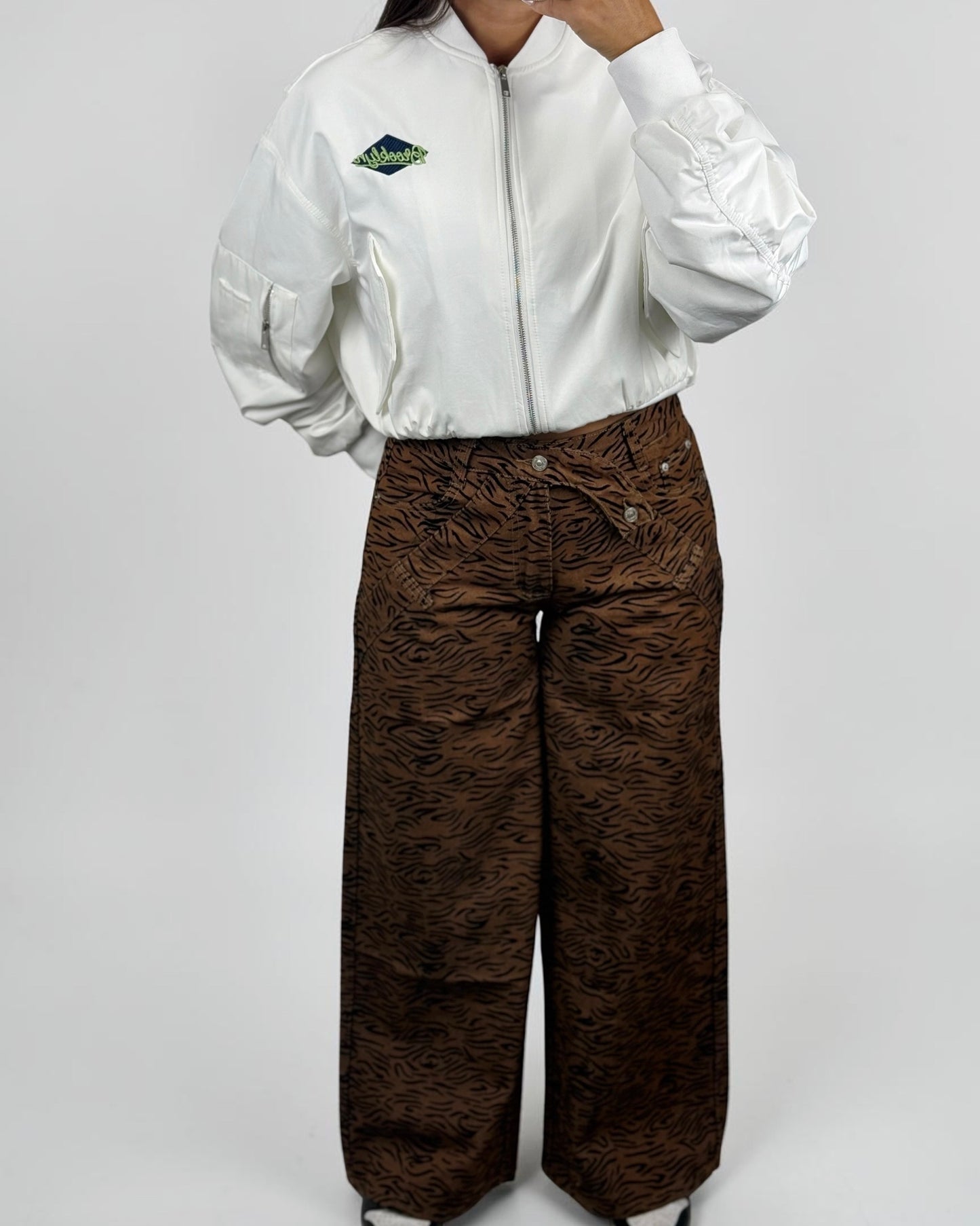 PANTALÓN CEBRA BROWN