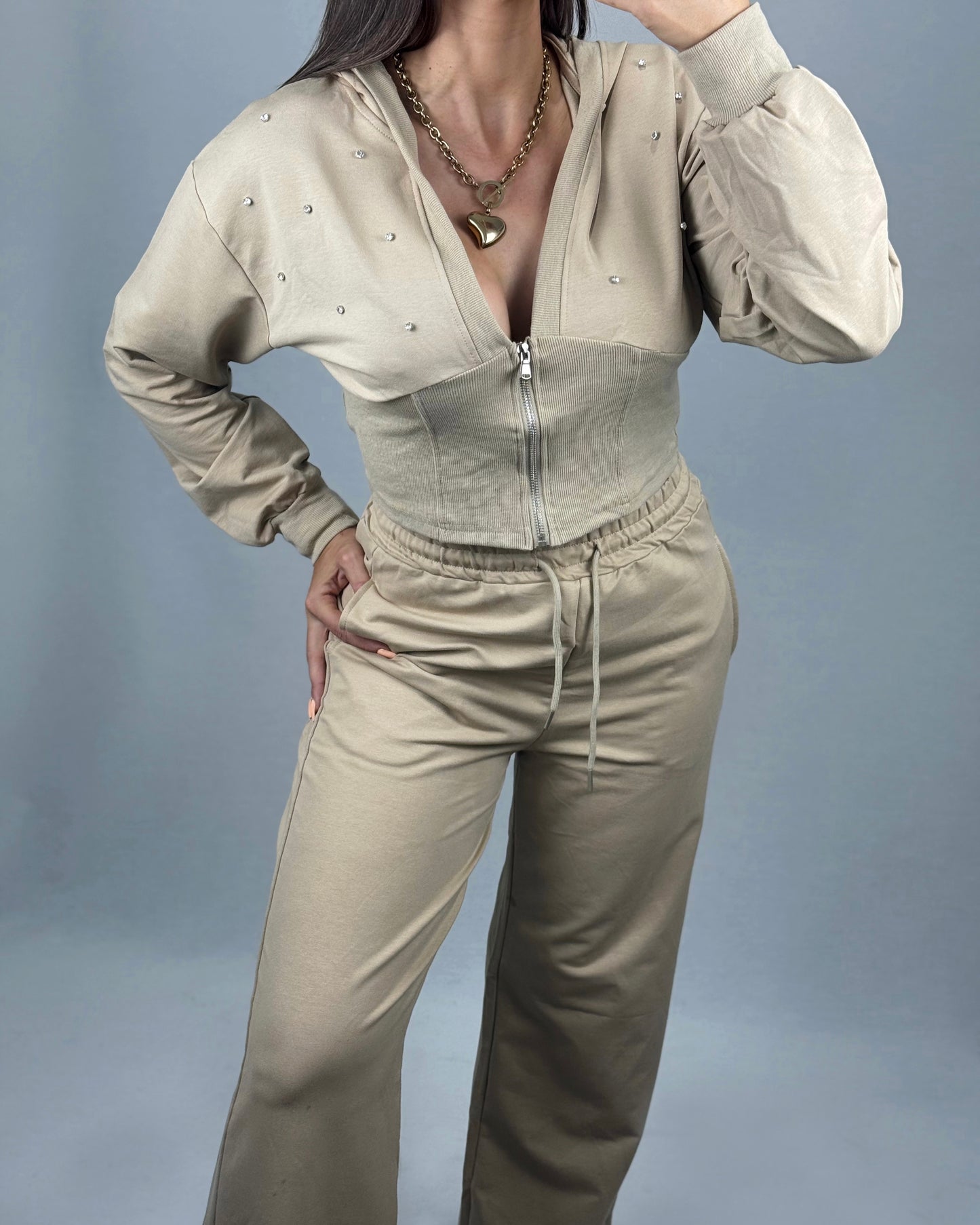 CONJUNTO STRASS CAMEL