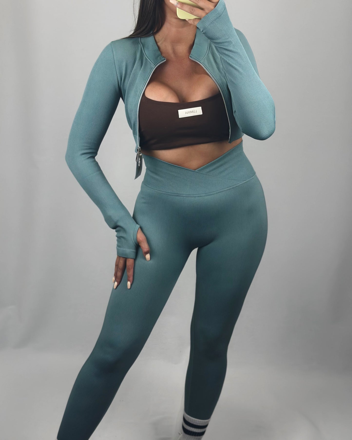CONJUNTO REDUCTOR VERDE AGUA