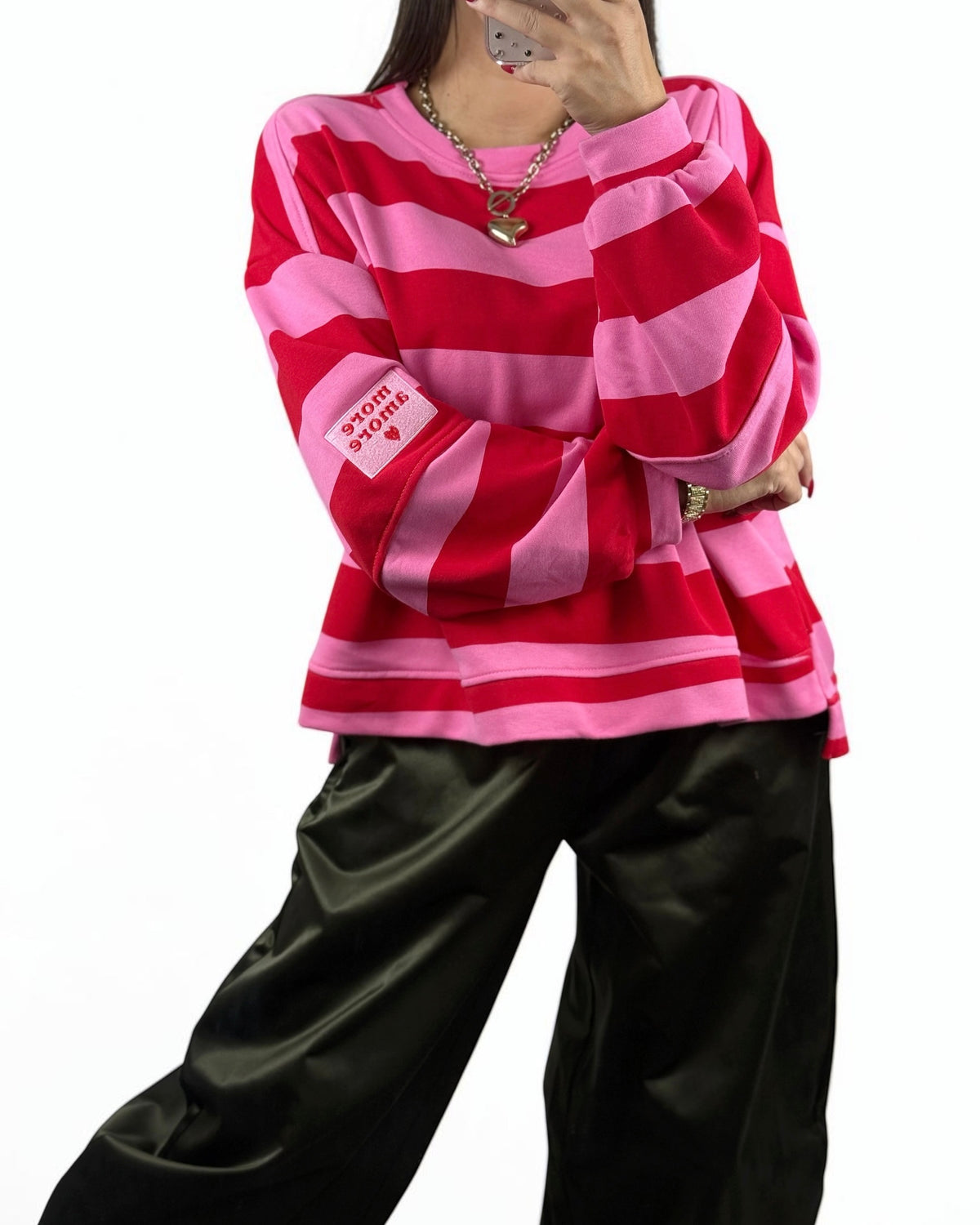 SUDADERA MORE AMORE