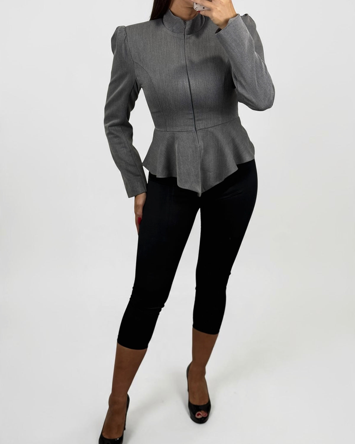 CHAQUETA PEPLUM LUMINA