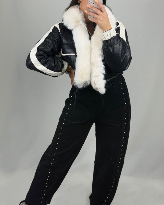 PANTALÓN MICROPANA NEGRO