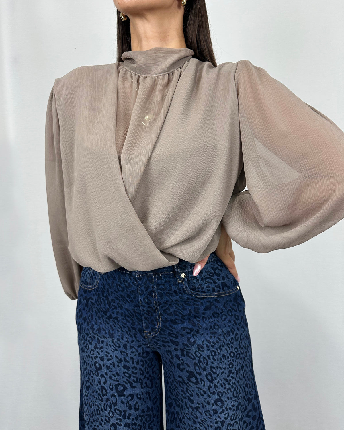BLUSA VAP TAUPE