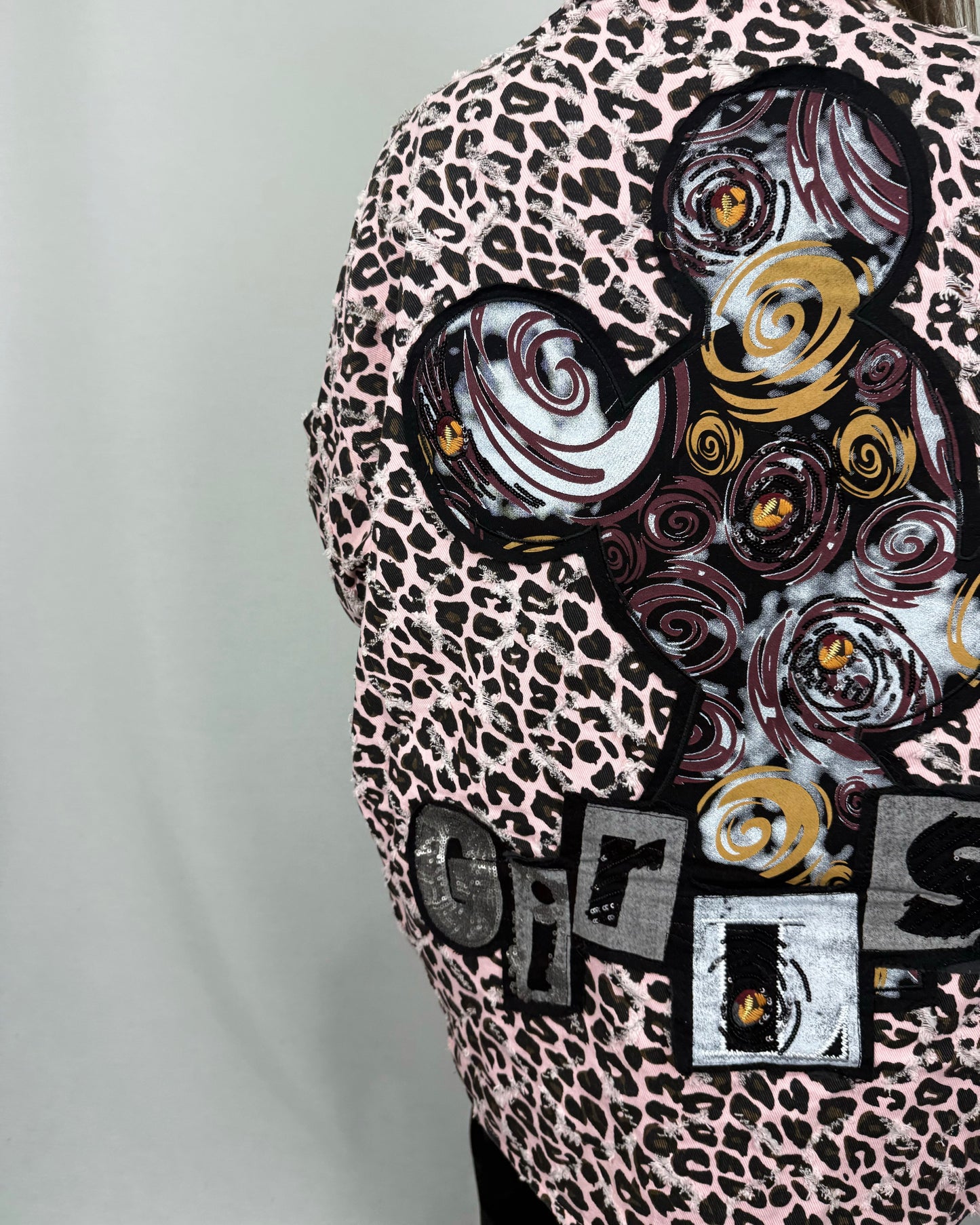 SOBRECAMISA DENIM LEO PINK