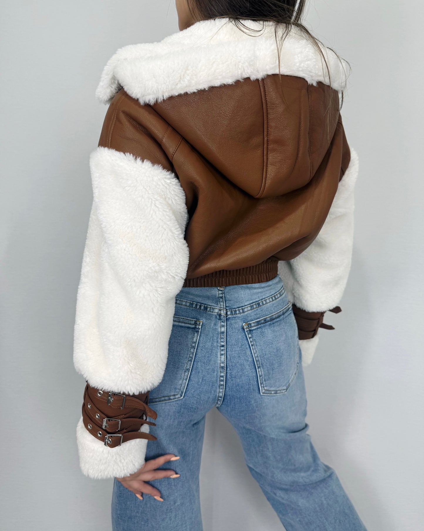 CHAQUETA COMBI CHOCO