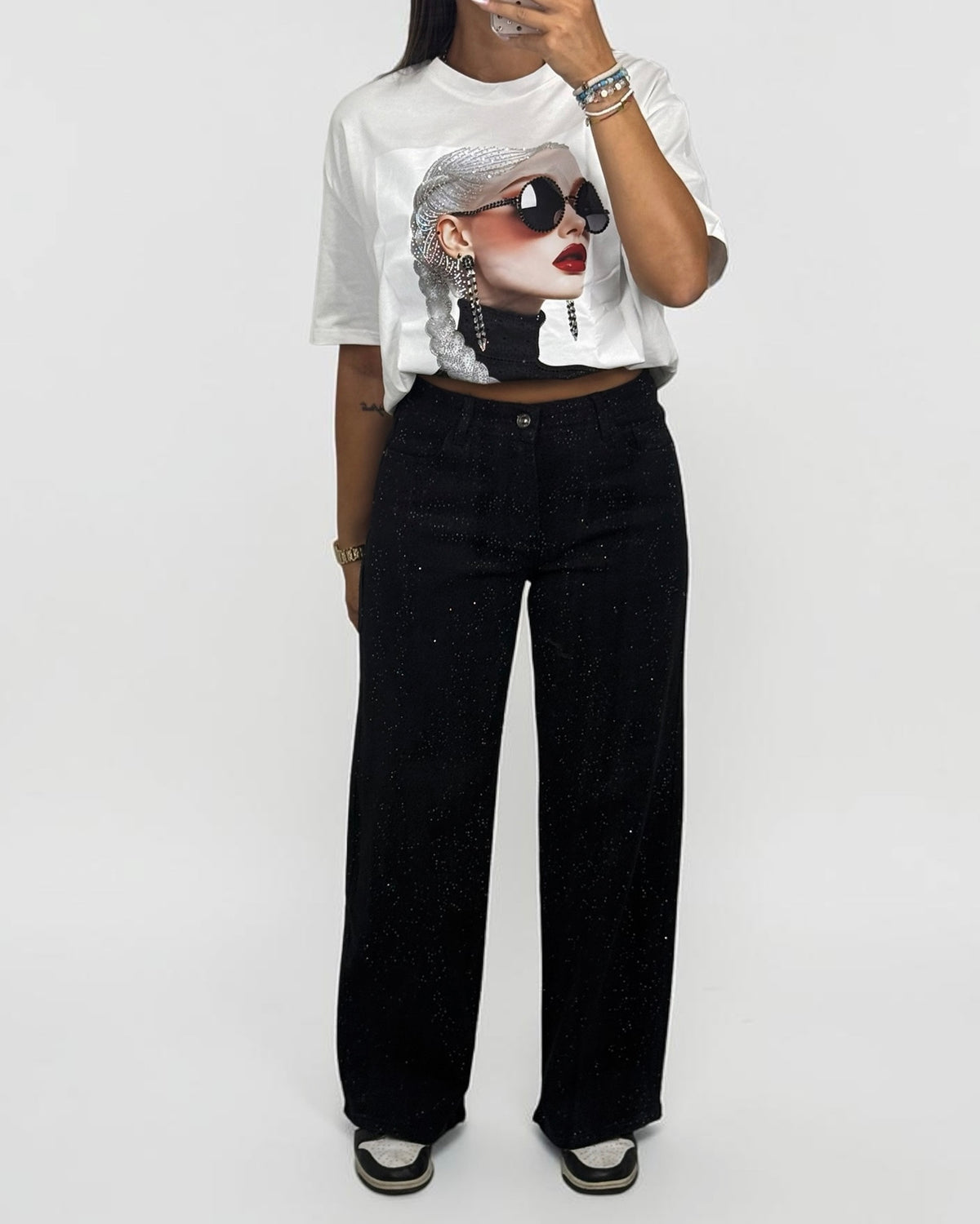 PANTALÓN STRASS BLACK