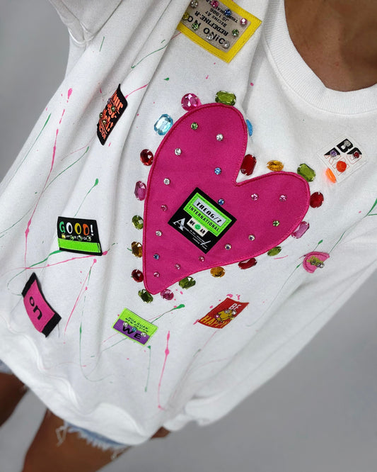 SUDADERA CORA BLANCA