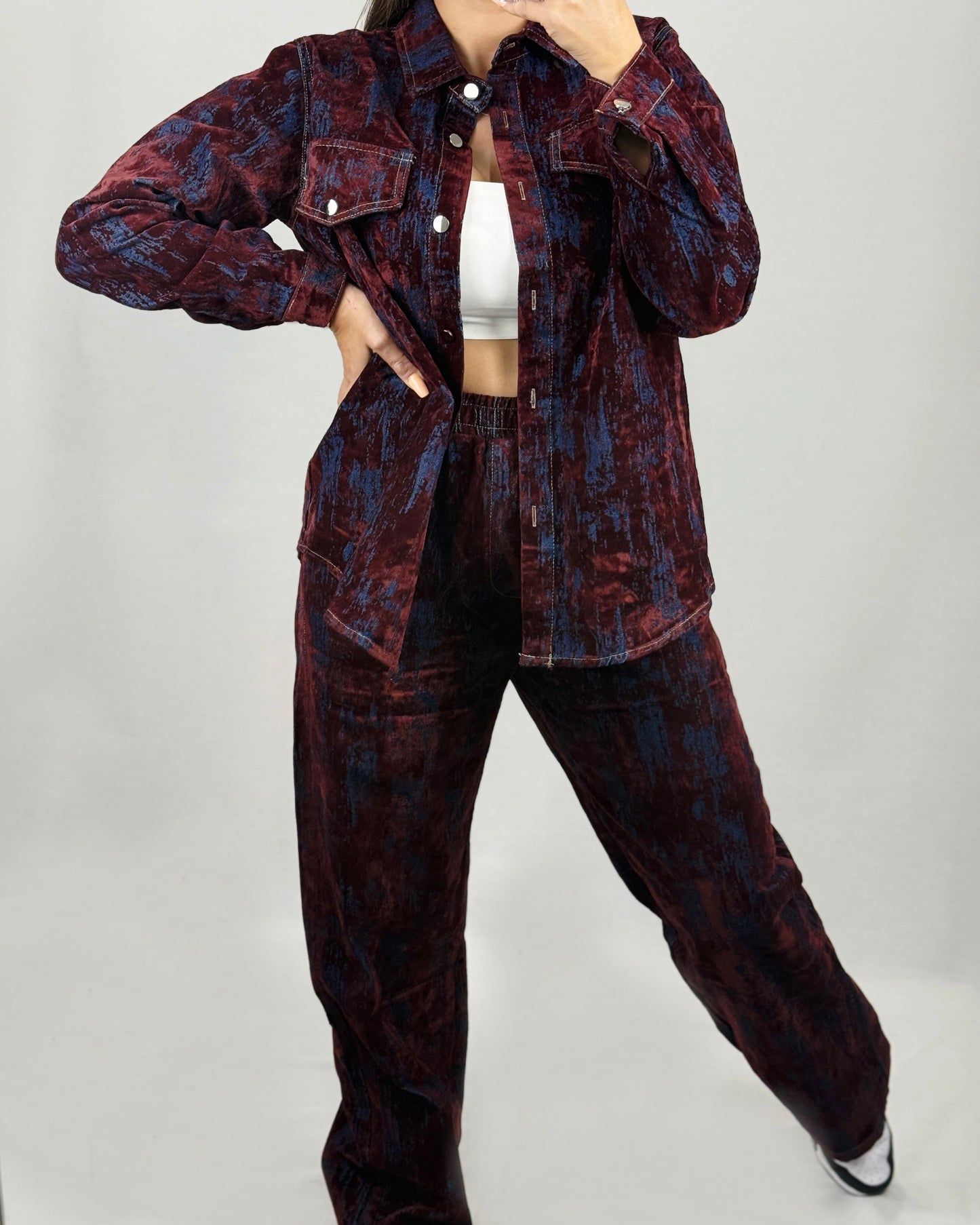 CONJUNTO FLOCADO LUXE