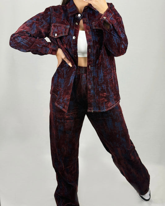 CONJUNTO FLOCADO LUXE