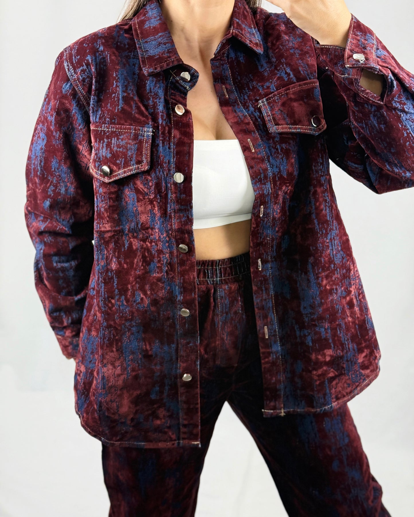 CONJUNTO FLOCADO LUXE