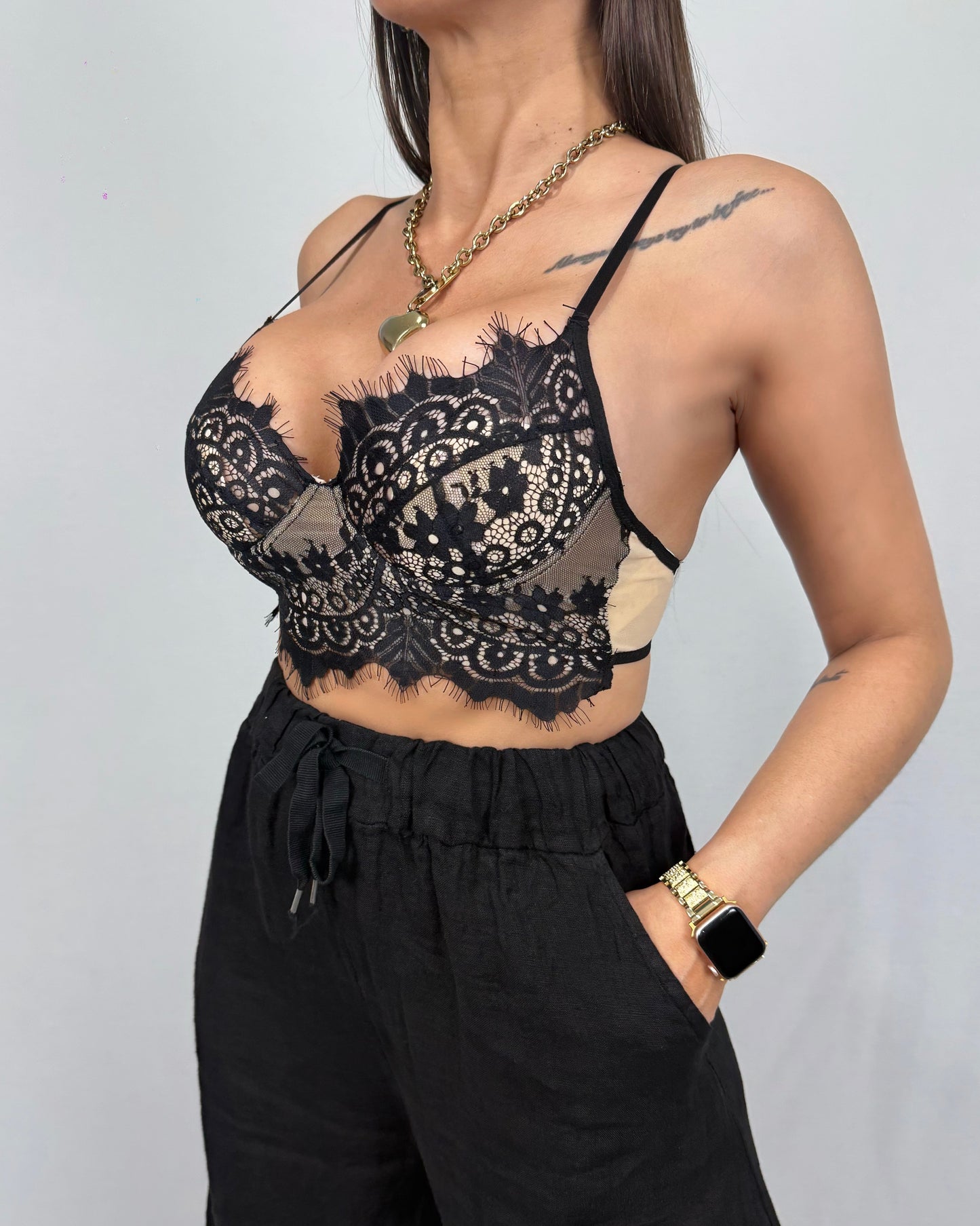 BRALETTE BLACK