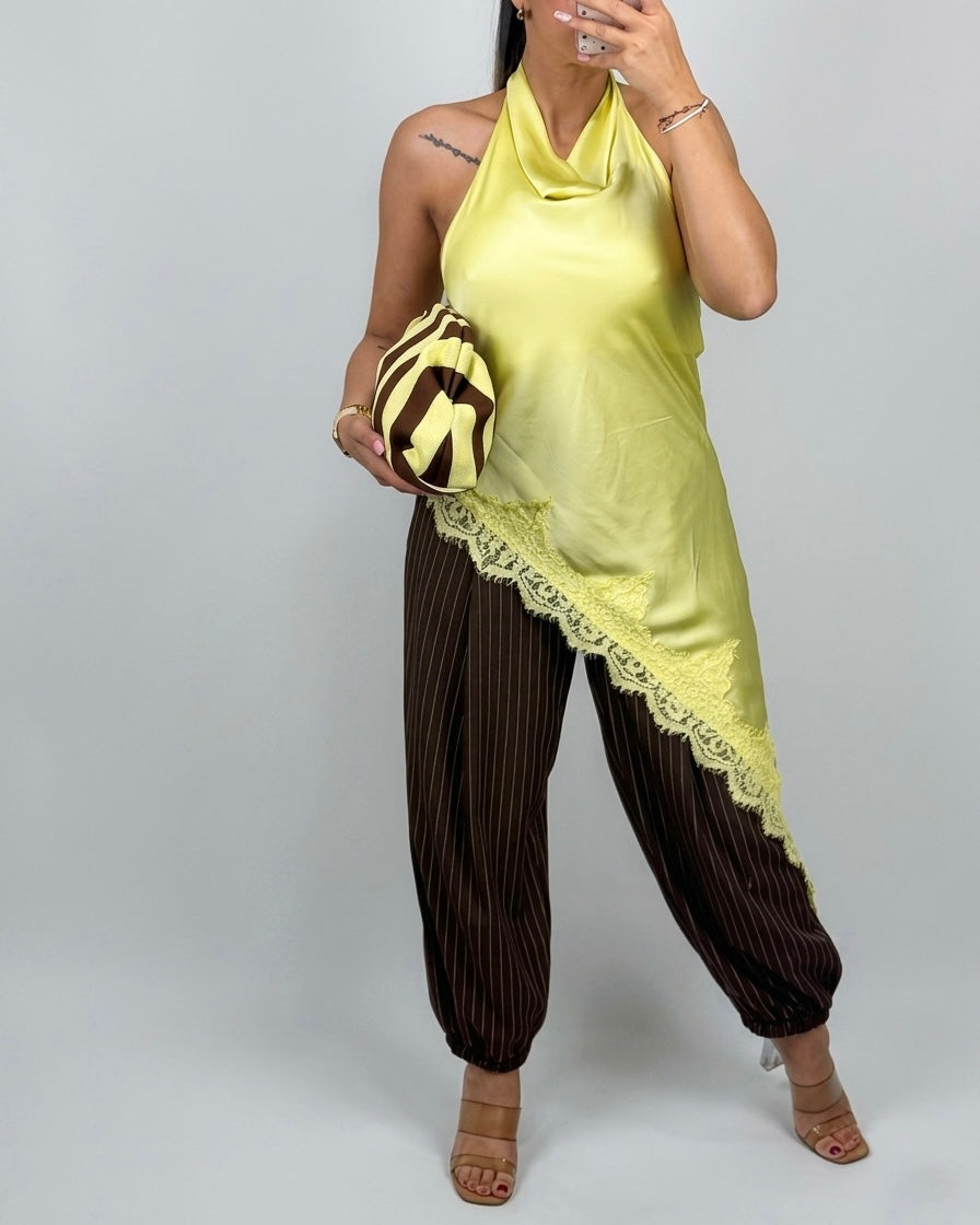 TOP LENCERO YELLOW LUM