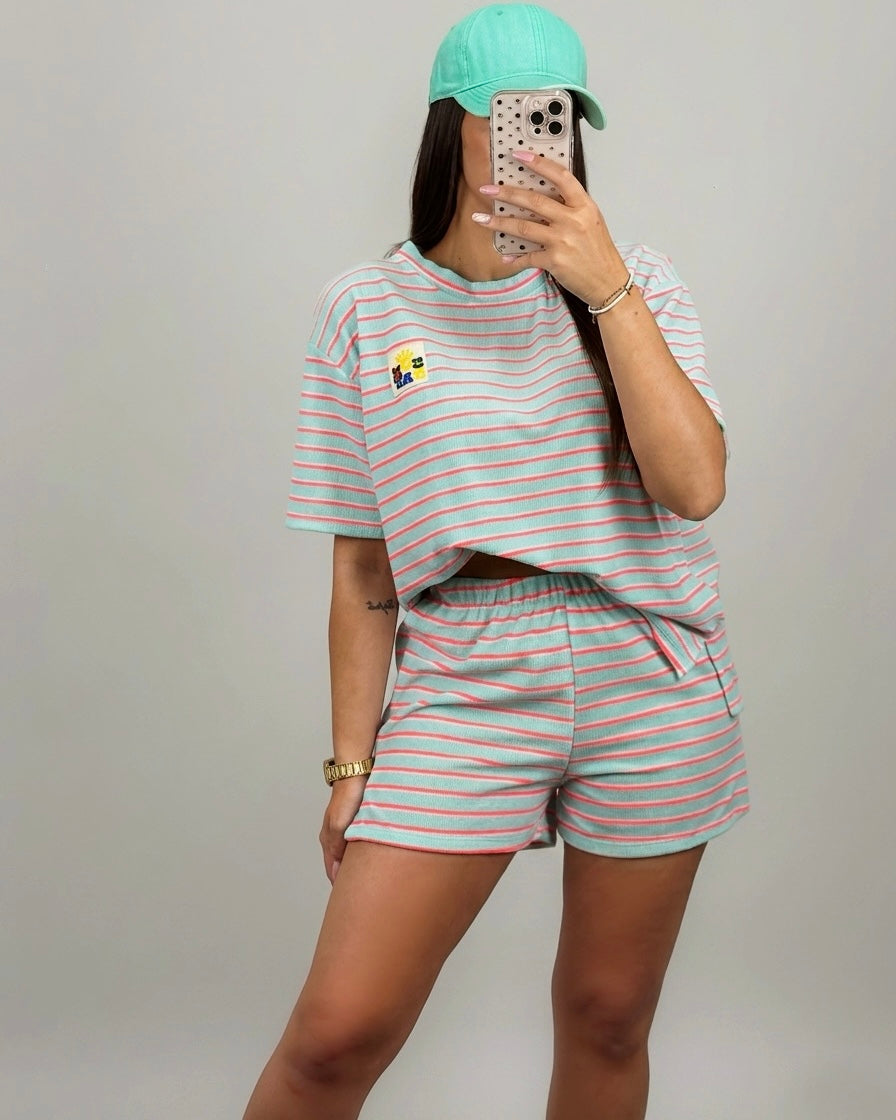 CONJUNTO TOALL TURQUESA