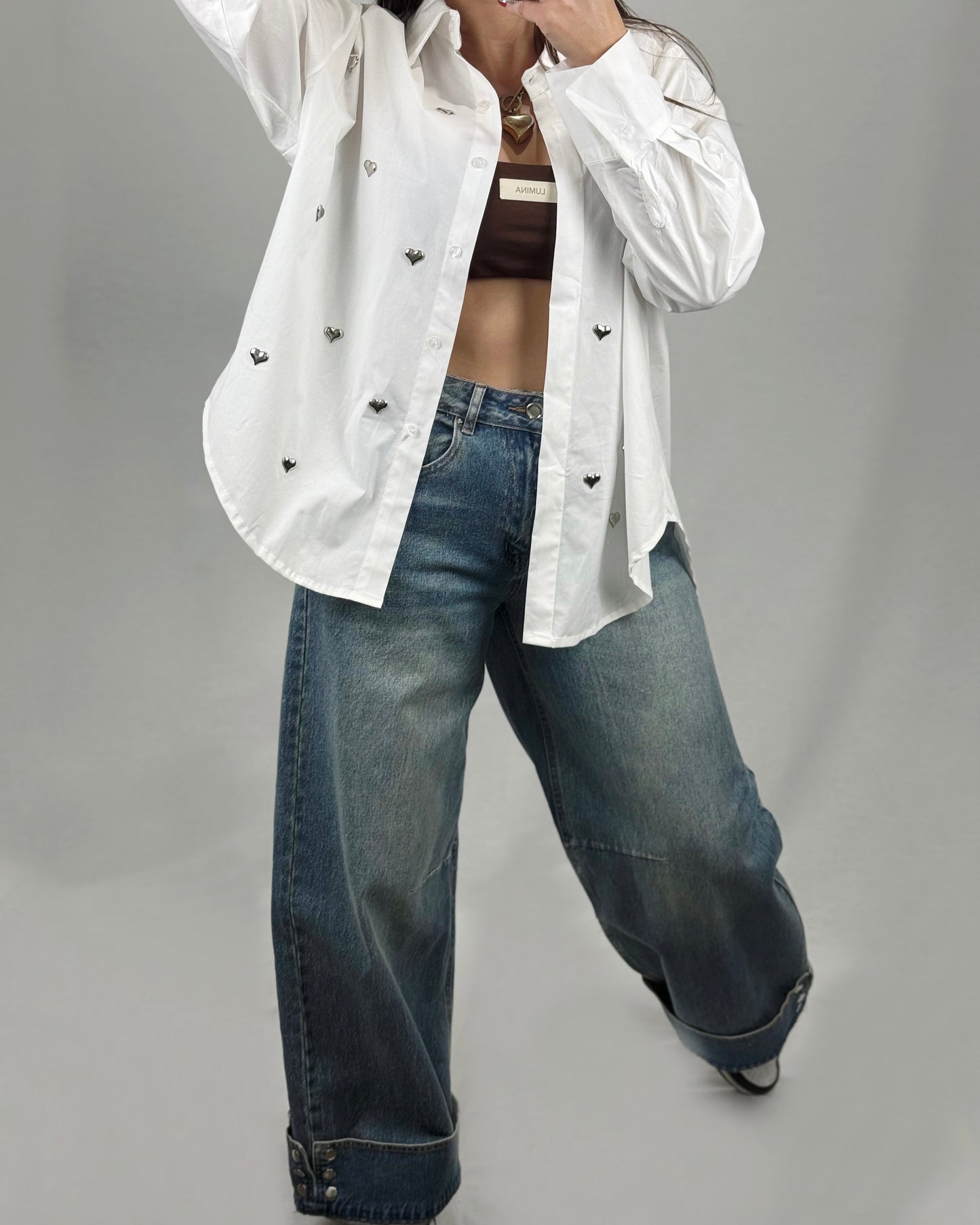 PANTALÓN DENIM CORCHET