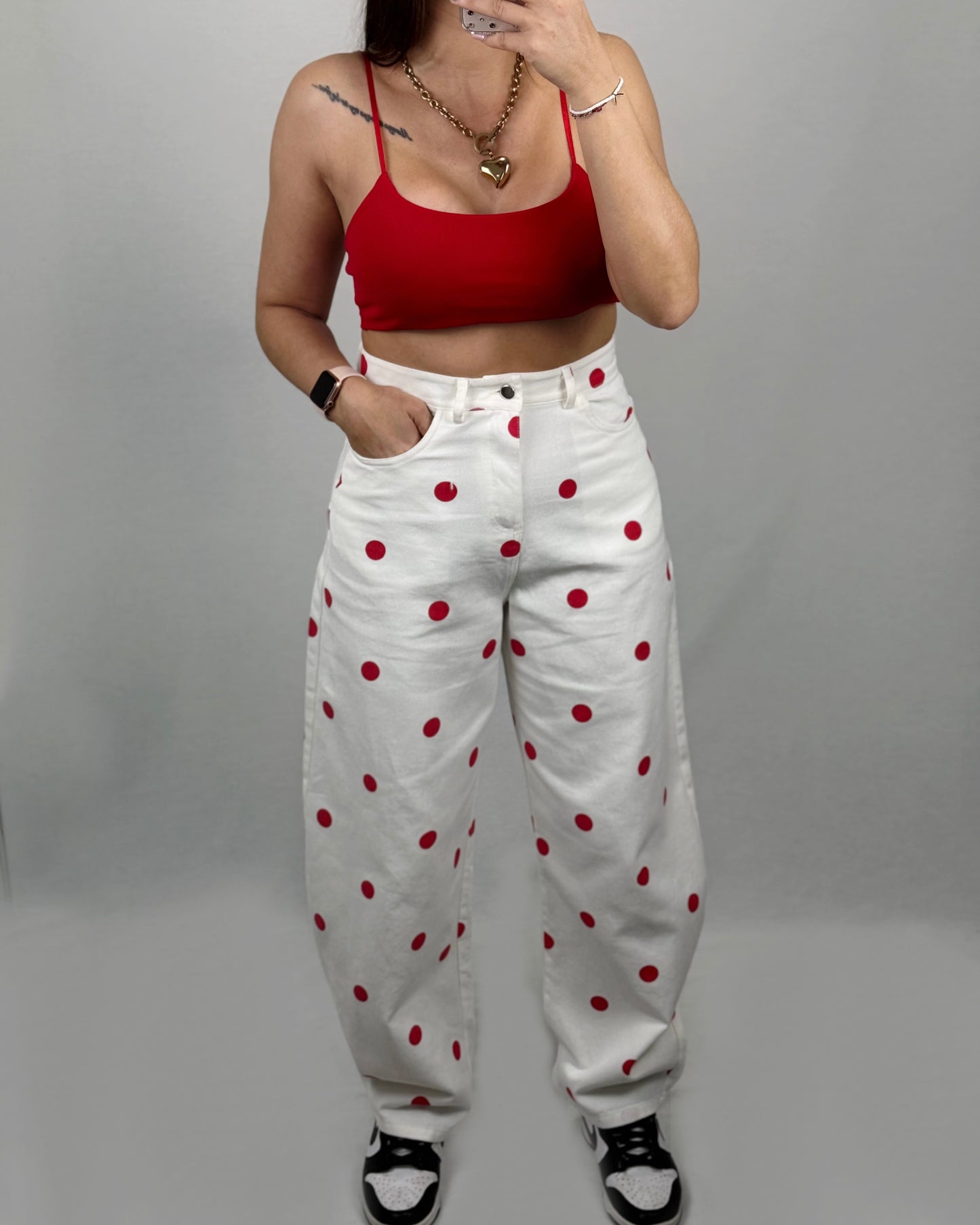 PANTALÓN LUNARES RED LUM