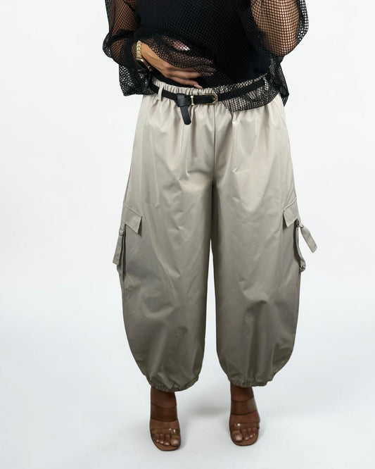 PANTALÓN CARGO BEIGE