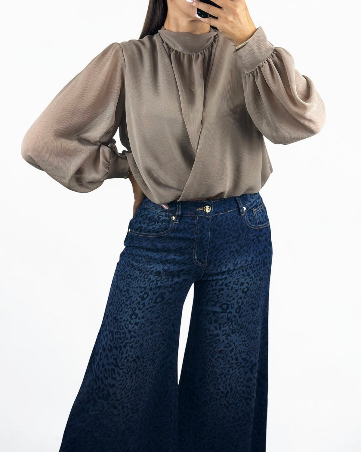 BLUSA VAP TAUPE