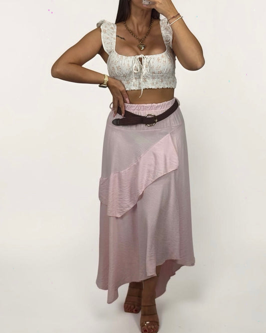 FALDA CINTO PINK