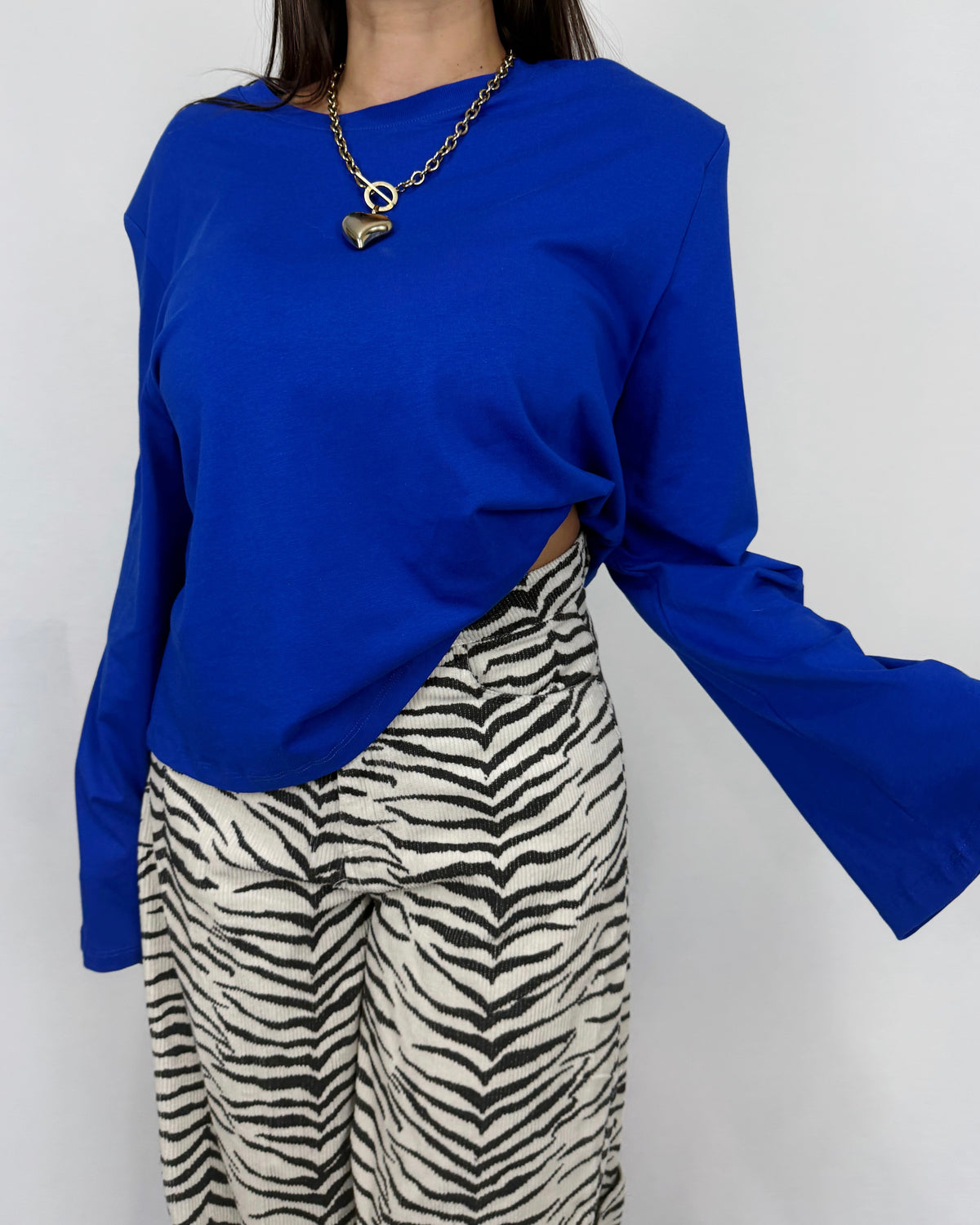 CAMISETA OVER BLUE LUMINA