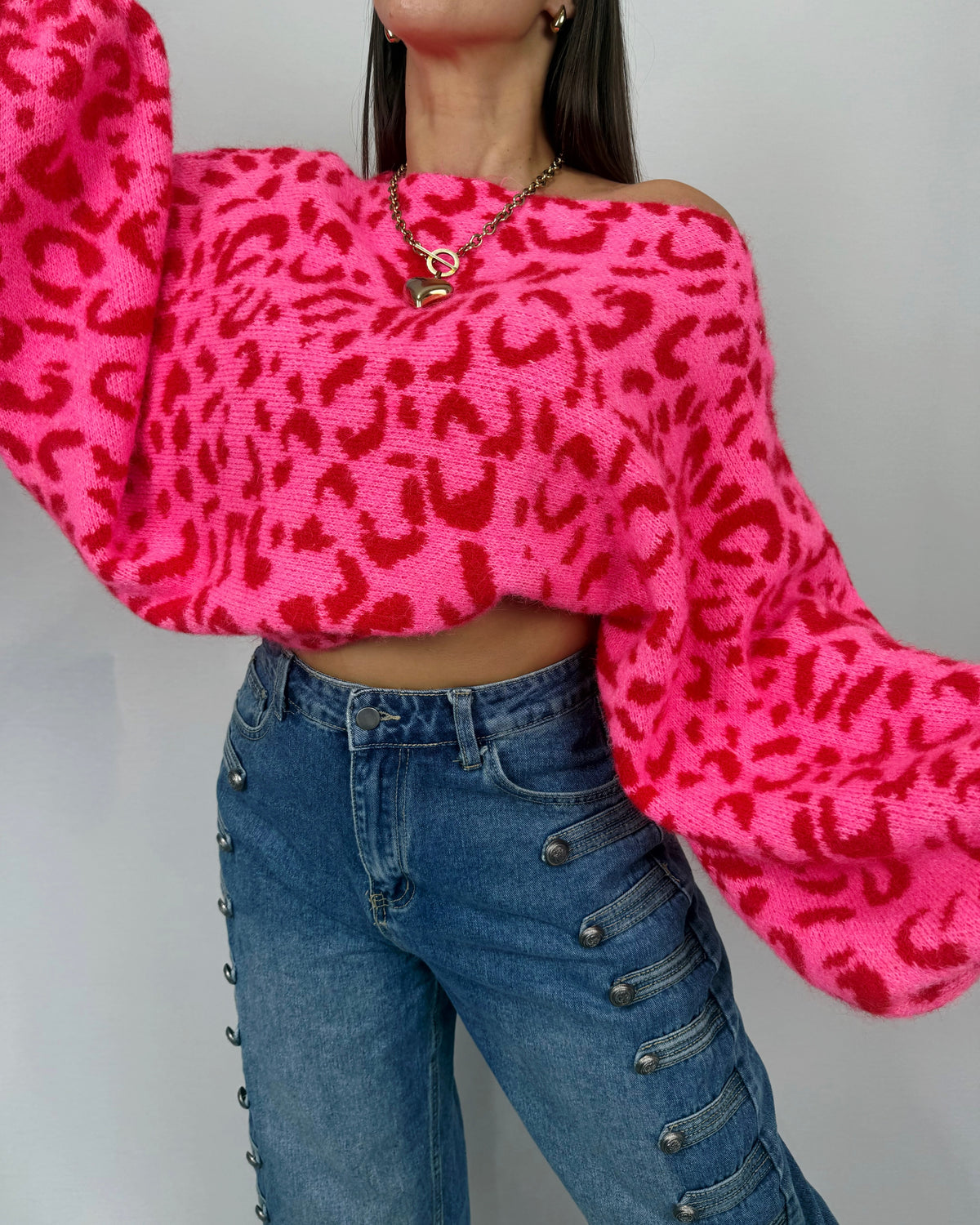 JERSEY LEOPARD PINK