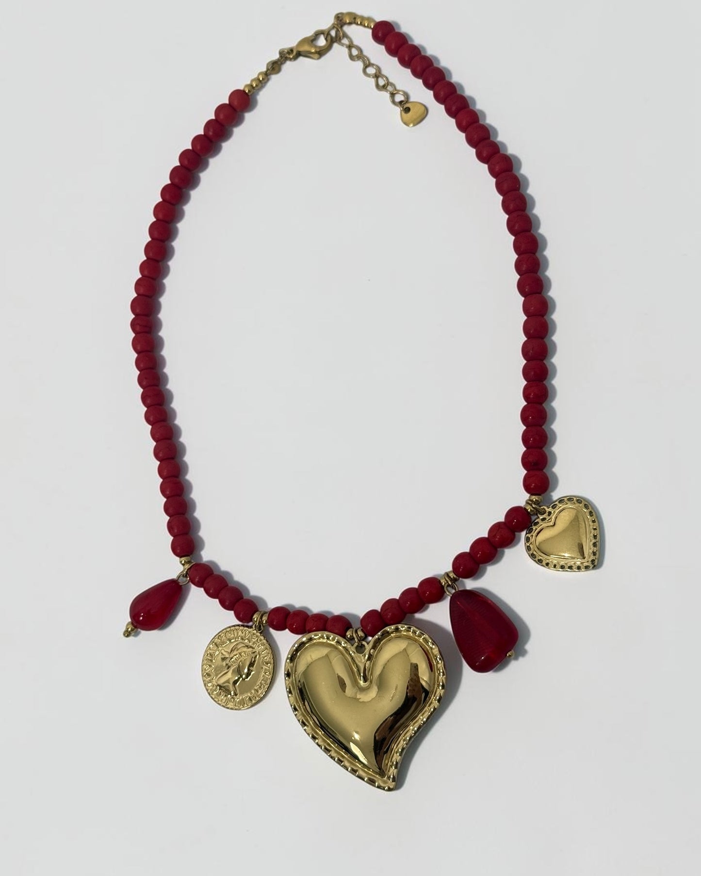 COLLAR CORA RED