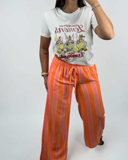PANTALÓN ORANGE LÍNEAS
