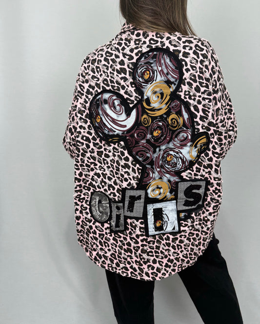 SOBRECAMISA DENIM LEO PINK