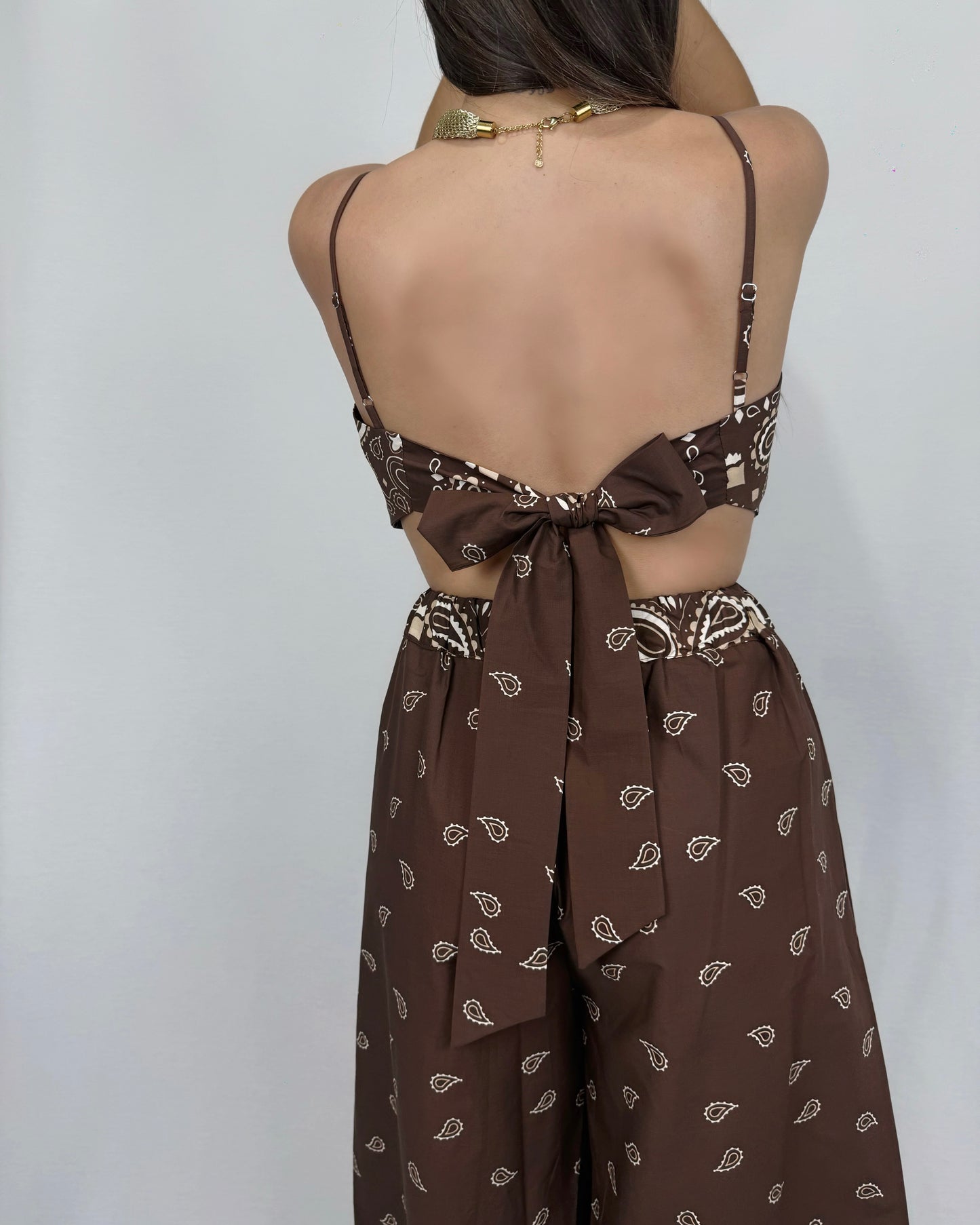 CONJUNTO PAISLEY CHOC LUMINA