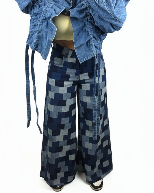 PANTALÓN DENIM MOSAIC