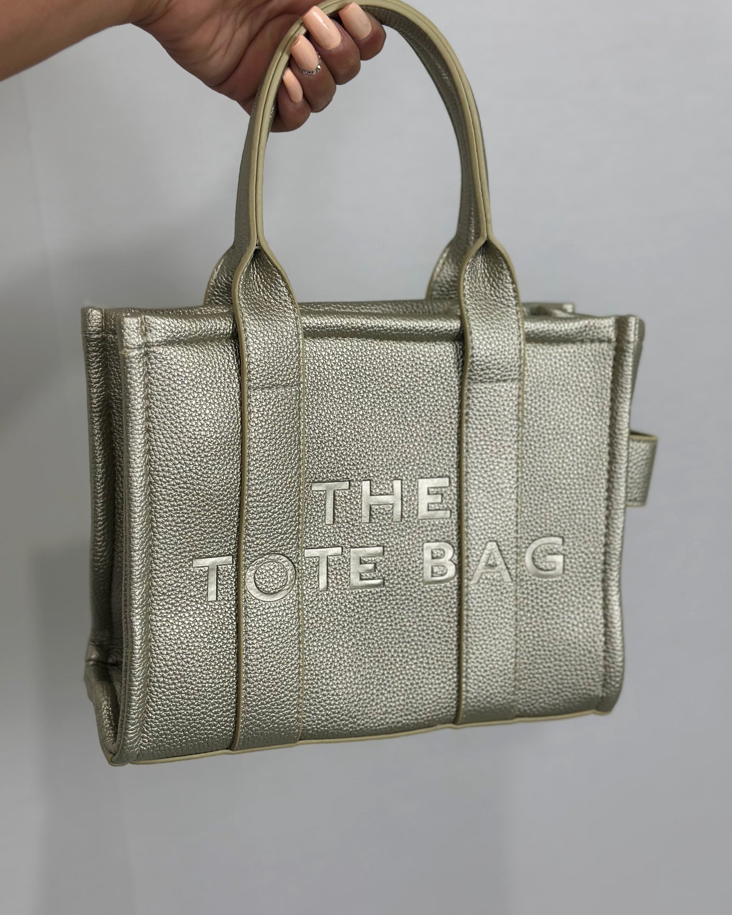 BOLSO VERDE GRISACEO