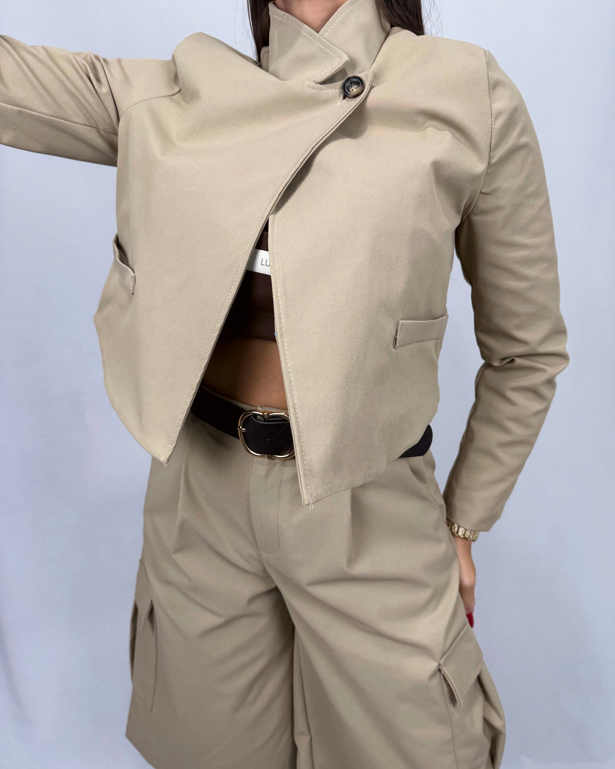 BLAZER CRUZ BEIGE