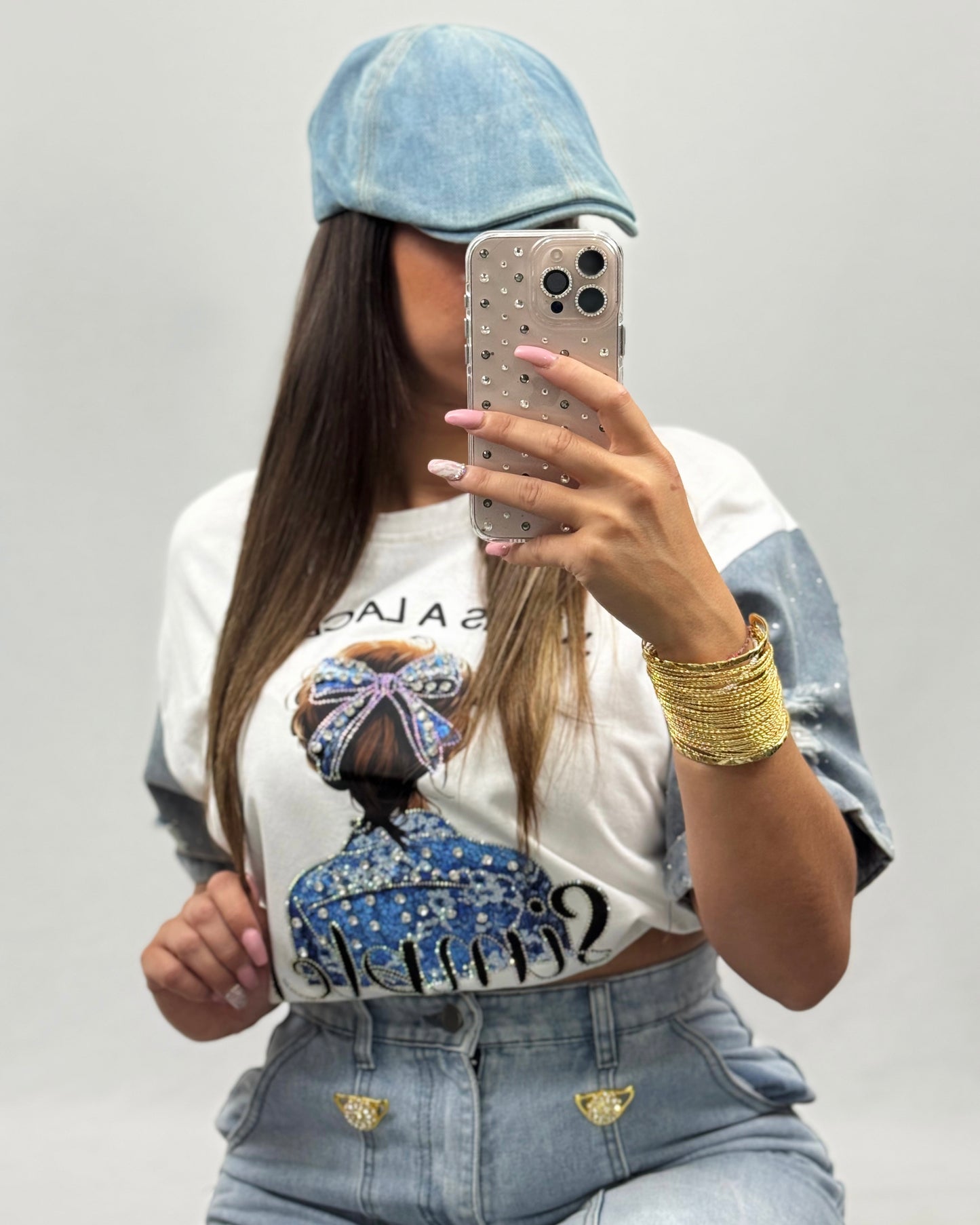 CAMISETA COMBINADA CHIC