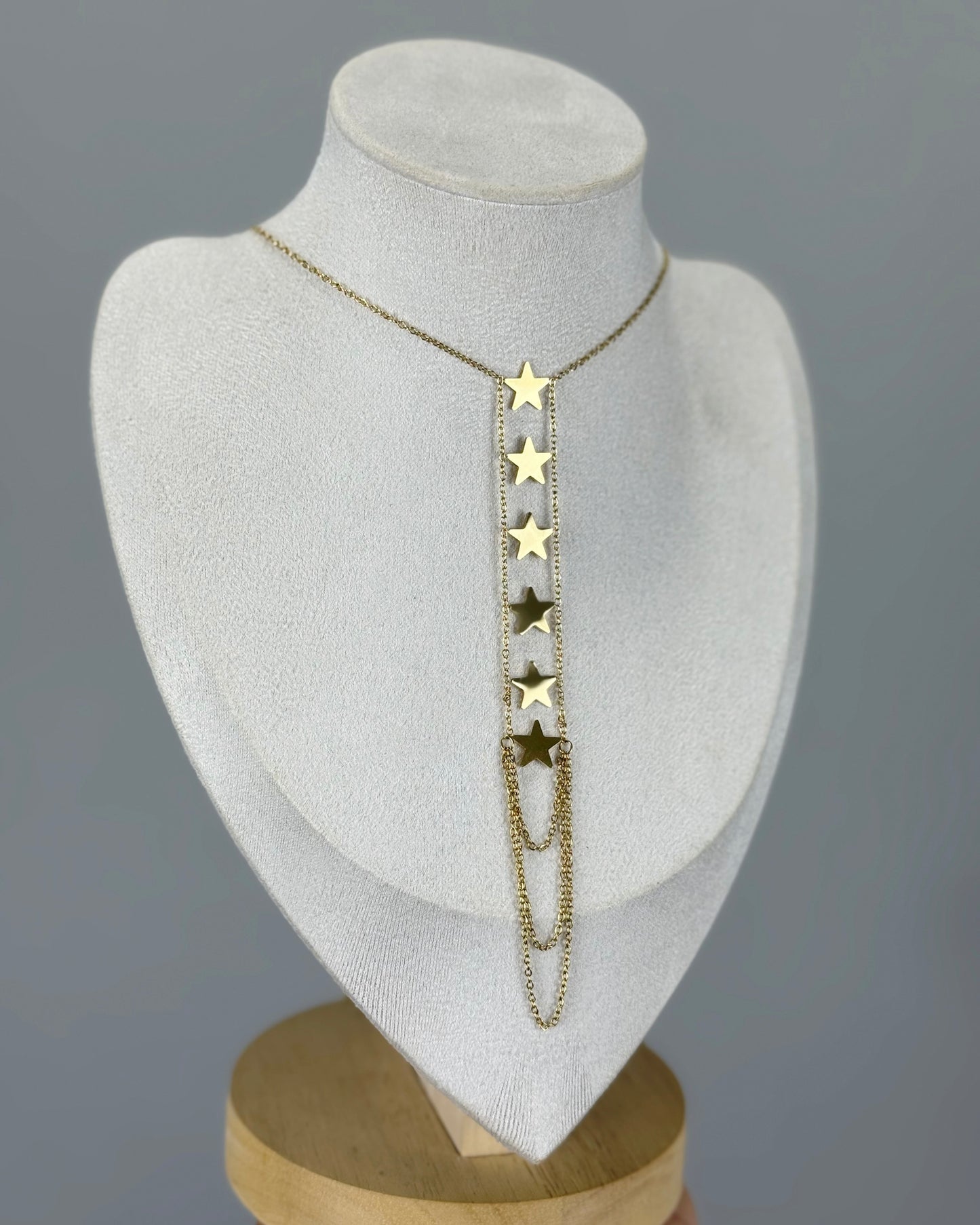 COLLAR ESTRELLAS GOLD