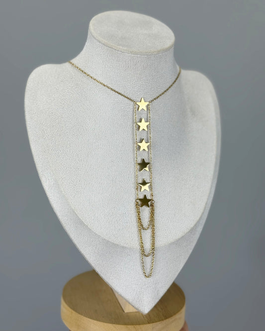 COLLAR ESTRELLAS GOLD