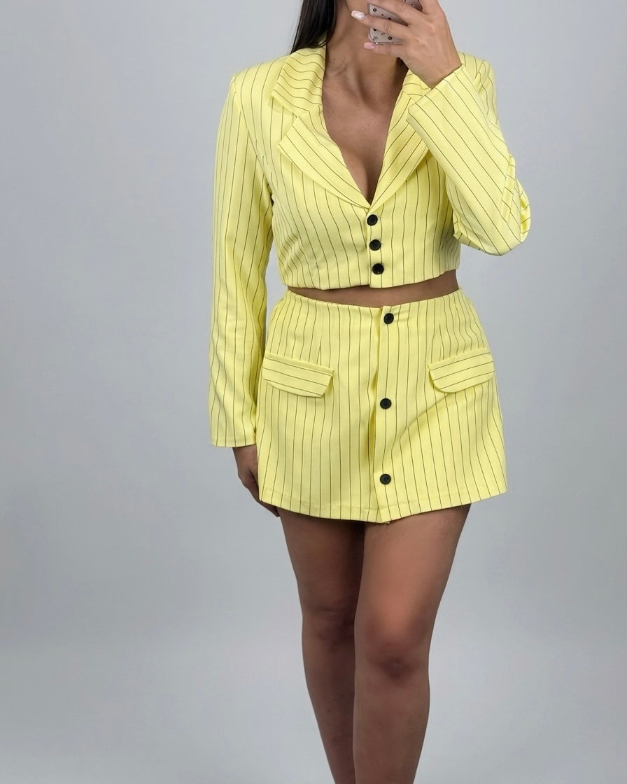 CONJUNTO RAY YELLOW CORTO