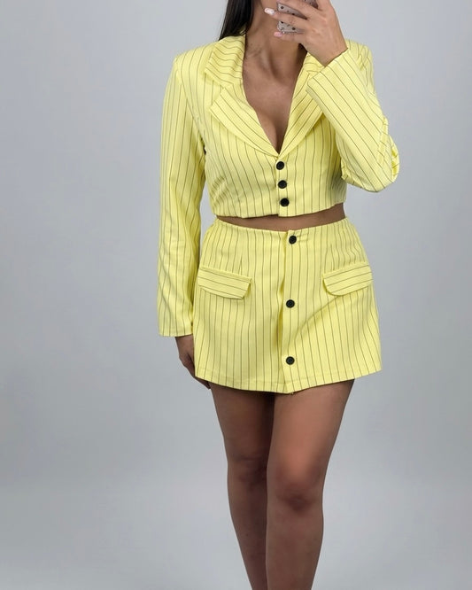 CONJUNTO RAY YELLOW CORTO