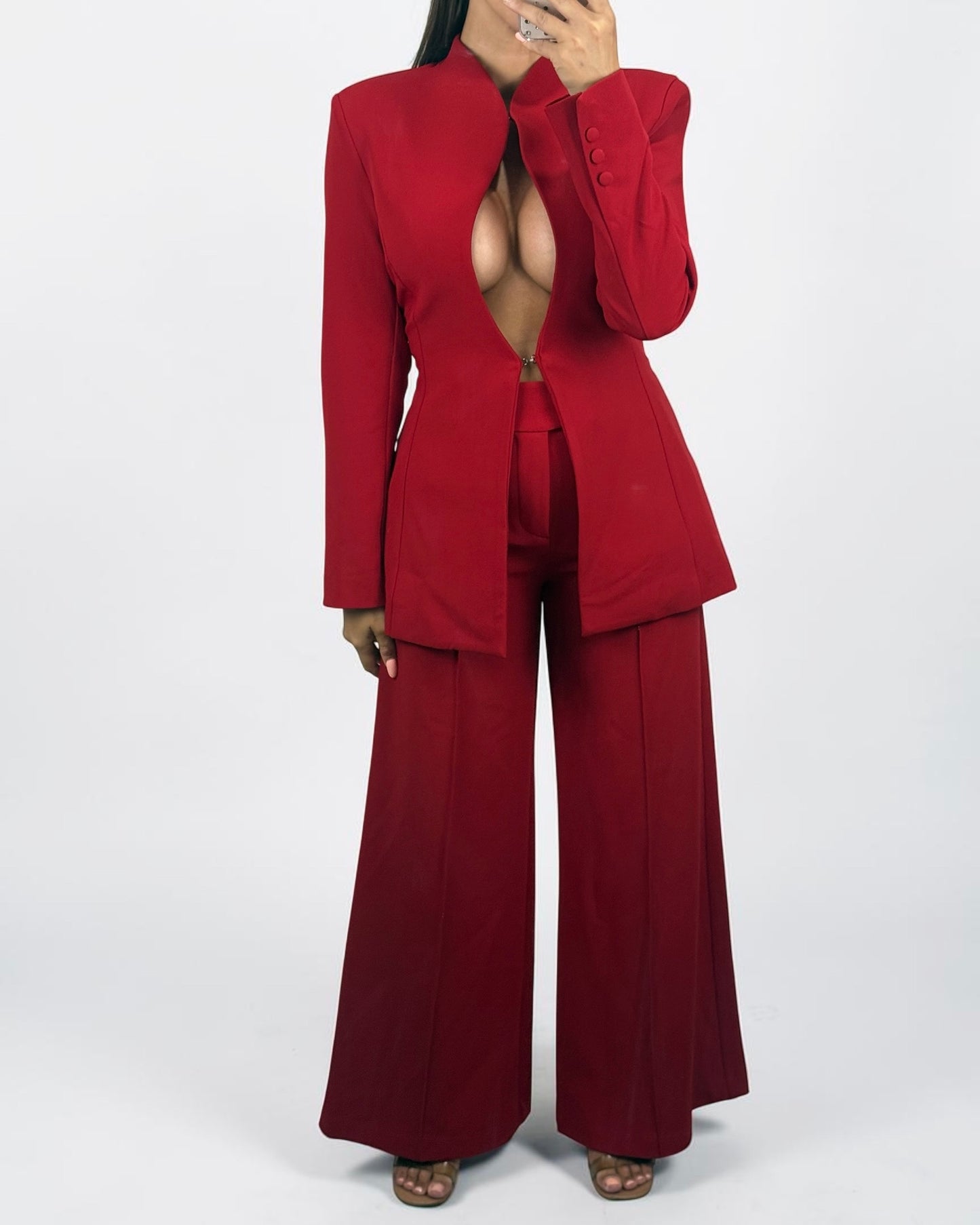 BLAZER ÓVALO RED LUMINA