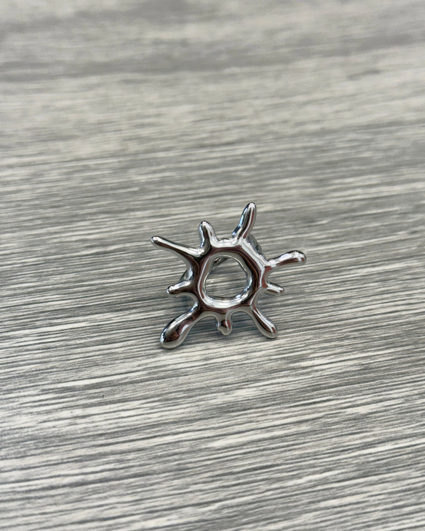 ANILLO SPLASH SILVER