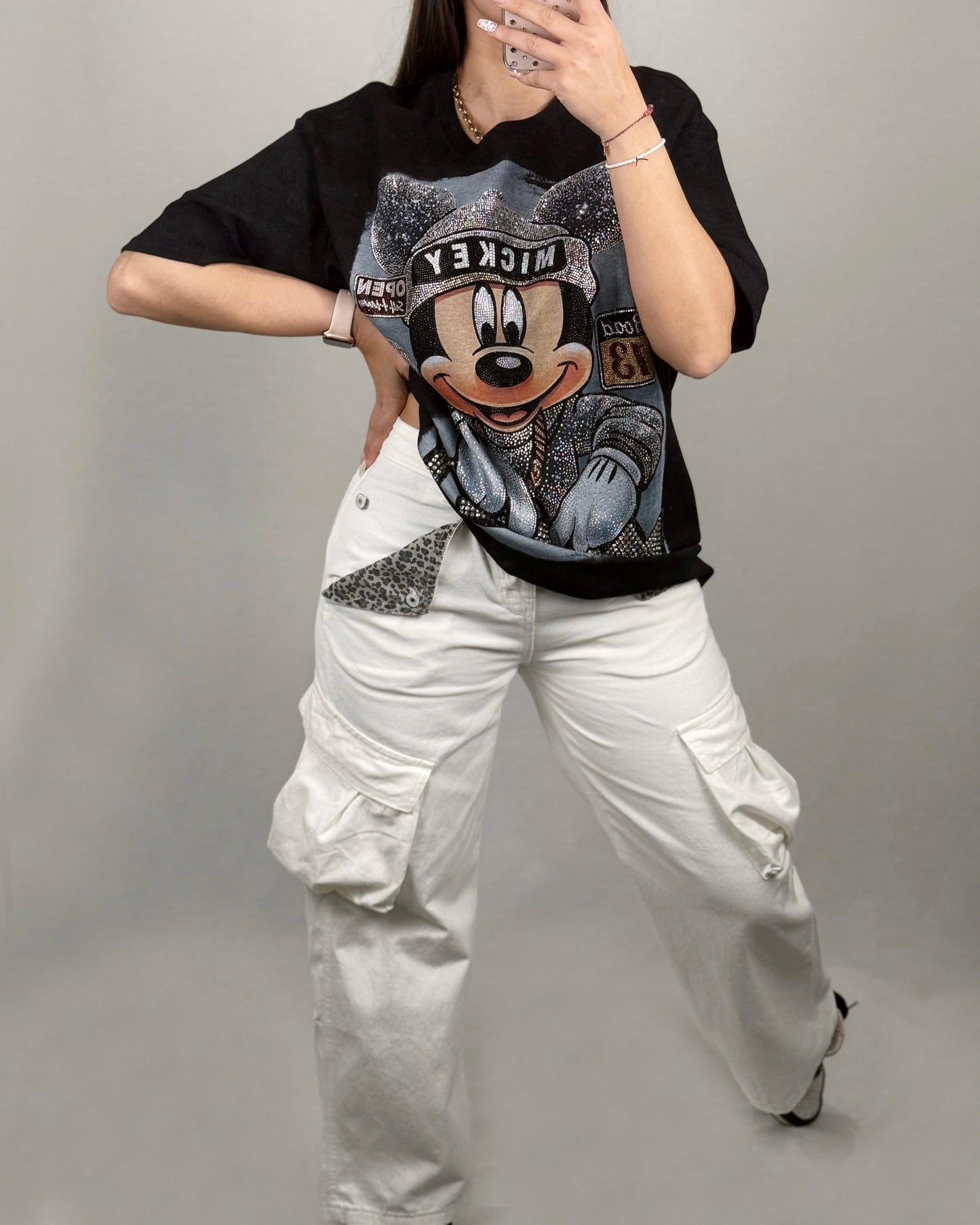 PANTALÓN CARGO WHITE LEO