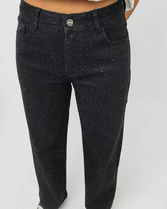 PANTALÓN STRASS BLACK