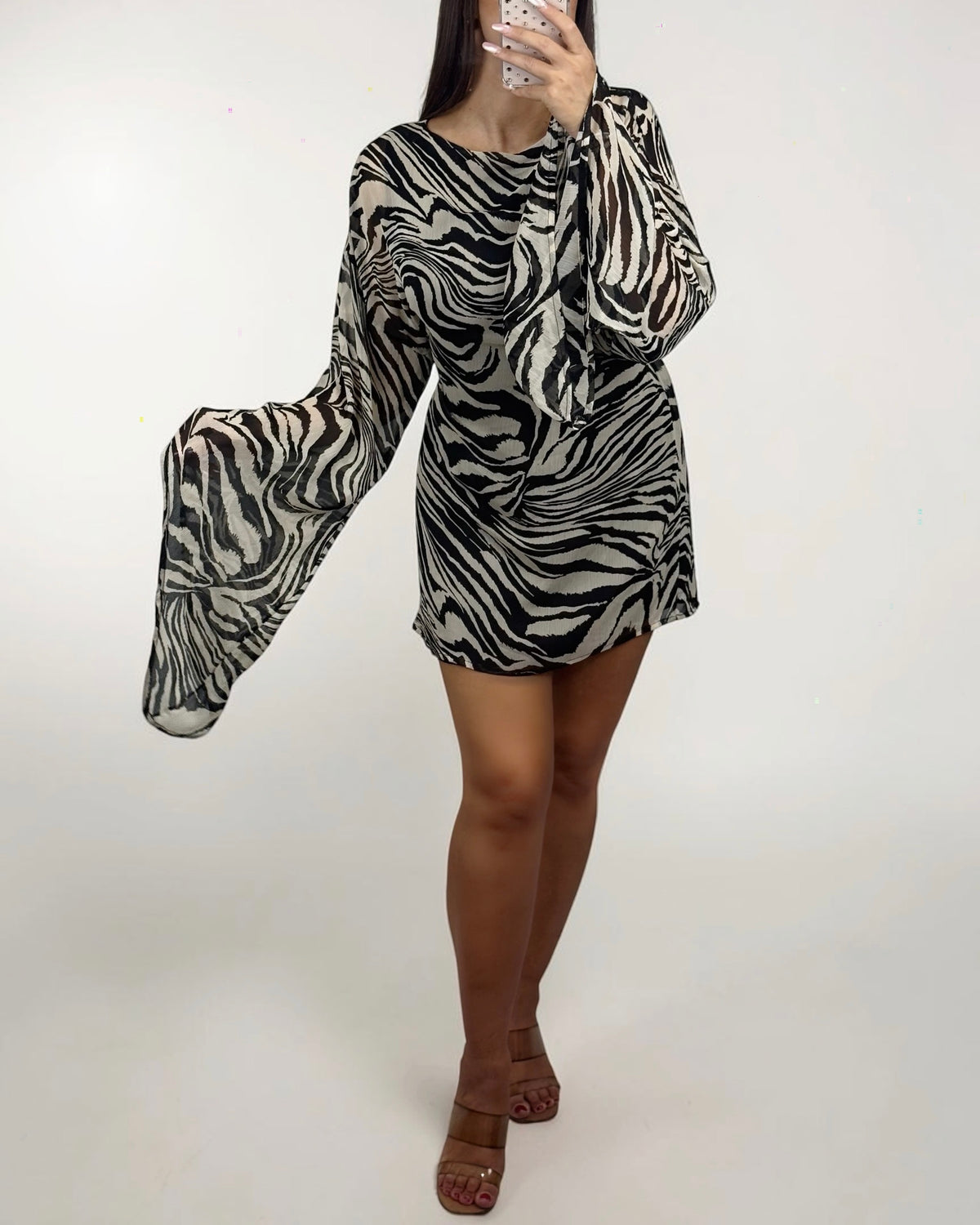 VESTIDO CEBRA LUMINA