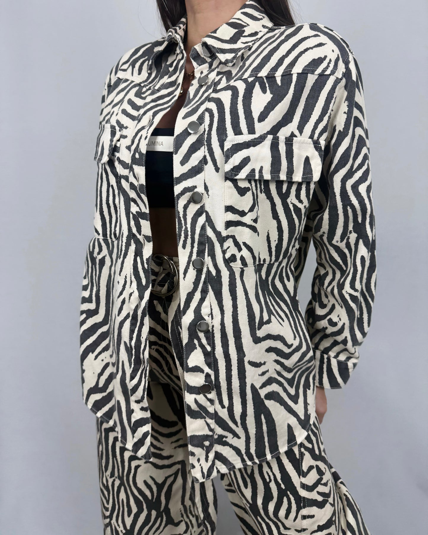 CAMISA DENIM CEBRA LUMINA