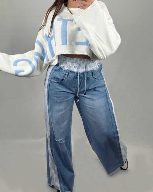 PANTALÓN DENIM BABI BLUE