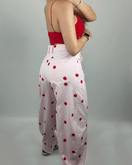 PANTALÓN LUNARES PINK LUM
