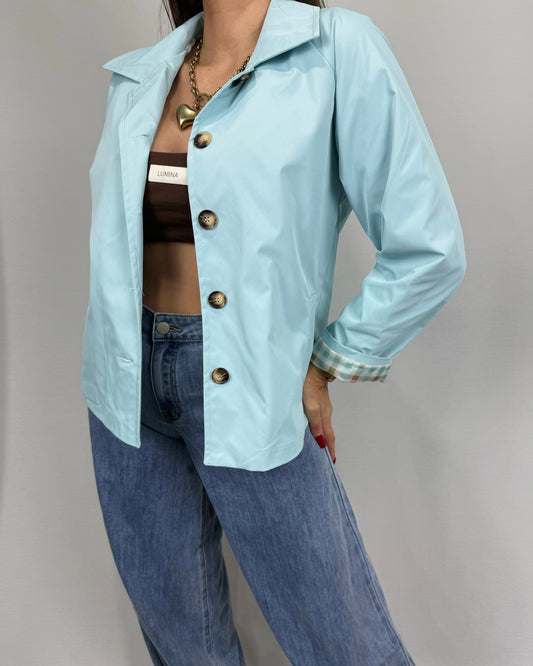 CHAQUETA CUADROS BLUE