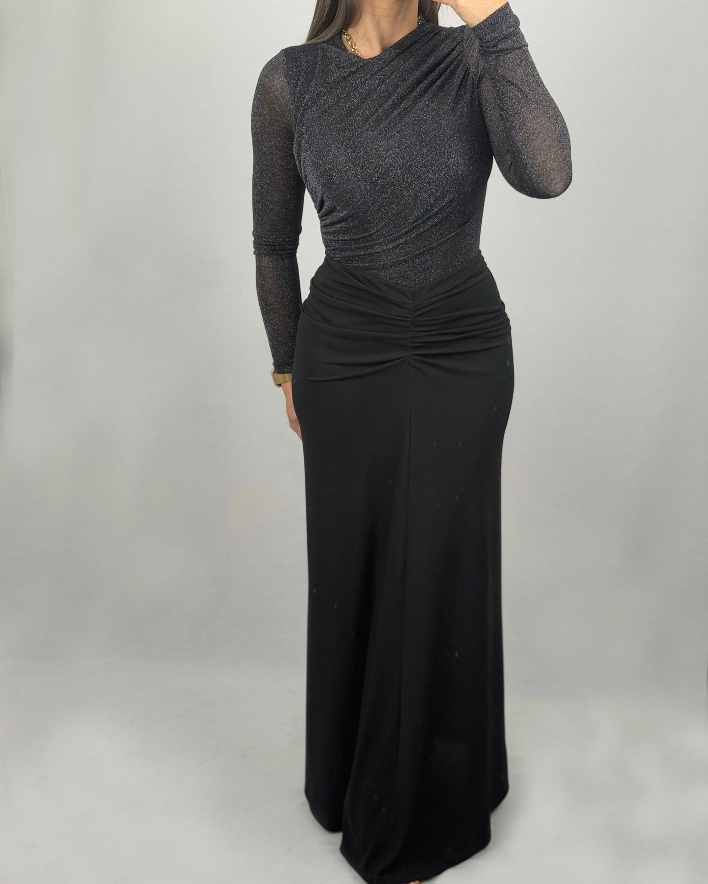 BODY LUREX NEGRO LUM