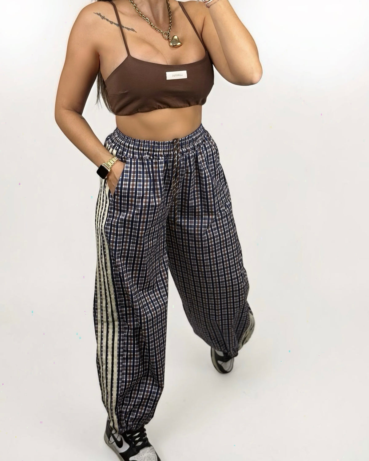 PANTALÓN CUADROS BLUE